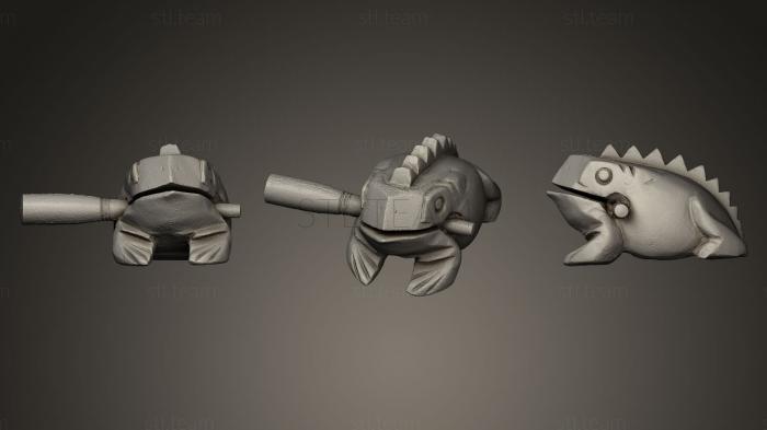 3D модель Счастливая Лягушка (STL)